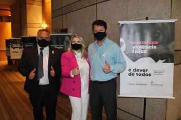 Vereador participa da Campanha Laço Branco pelo fim da violência à mulher