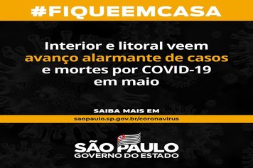 Casos e mortes de coronavírus aumentam no Interior e litoral de São Paulo