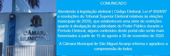 Nota de Esclarecimento: Período eleitoral vigente