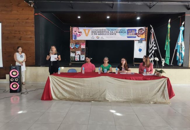 V Conferência Municipal dos Direitos da Criança e do Adolescente de São Miguel Arcanjo